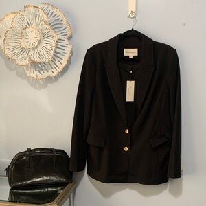 Haver + Blair NWT black laser size large